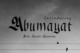 Abumayat: Unleashing the Dark Side of Typography