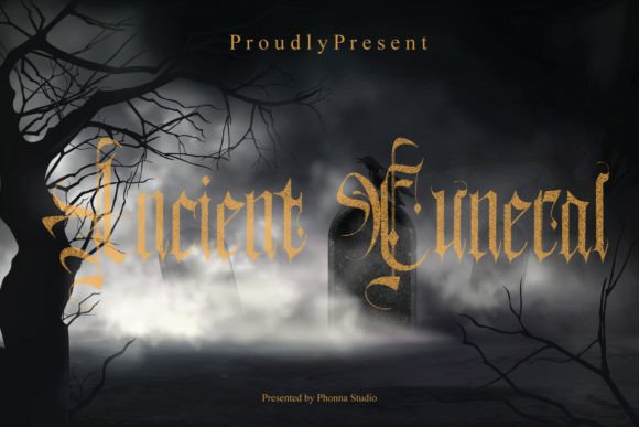 Ancient Funeral: The Blackletter Typeface for Bold Branding