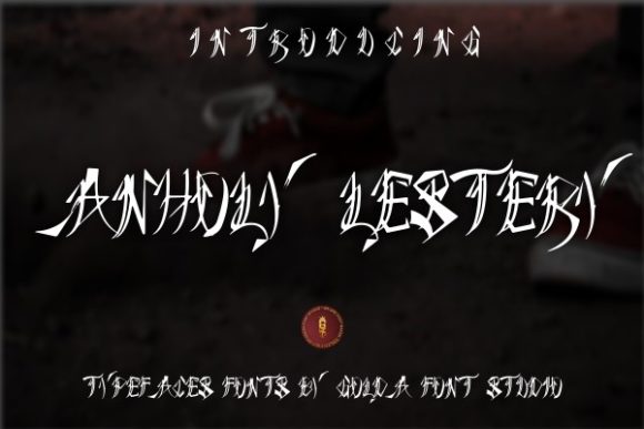 ANHOLY LESTERY: Where Blackletter Tradition Meets Modern Design