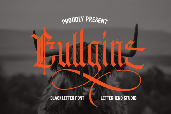 Bullgine: The Authentic Blackletter Font for Bold Ideas