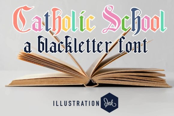 Catholic School: Embracing Old-School Blackletter Formality