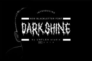 Darkshine: The Blackletter Typeface for Modern Horror Design