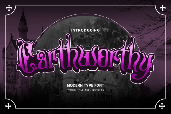 Earthworthy: The Modern Blackletter for Bold Branding