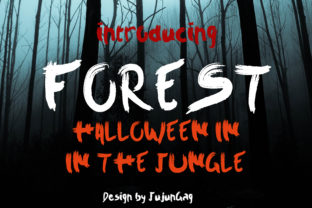 Forest: A Blackletter Typeface for Hauntingly Beautiful Designs