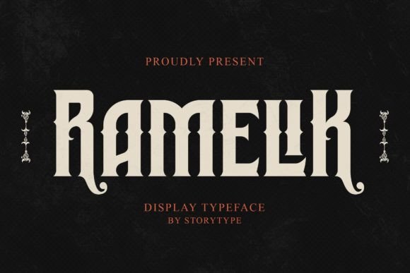 Ramelik: A Modern Blackletter Font for Bold Brands