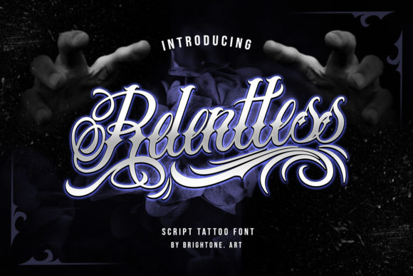Relentless: Bold Blackletter for Fearless Branding